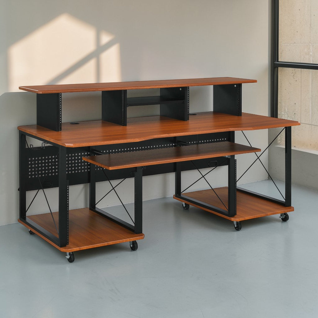 Megara Cherry & Black Finish Music Desk - Grand Goldman