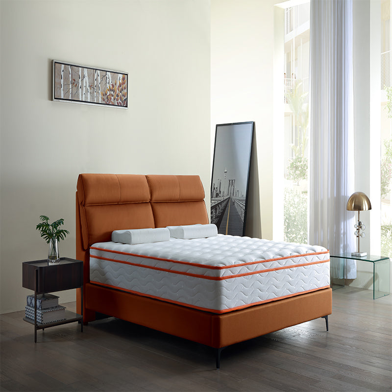 King Size Mattress 10 Inch, Mattresses in a Box Hybrid, Medium Firm Feel Memory Foam and Individual Pocket Springs, Fiberglass Free Bed Matress - Grand Goldman Shop