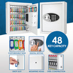 48 Keys Key Cabinet Digital Keypad Wall Safe | Premium Home Decor - Grand Goldman
