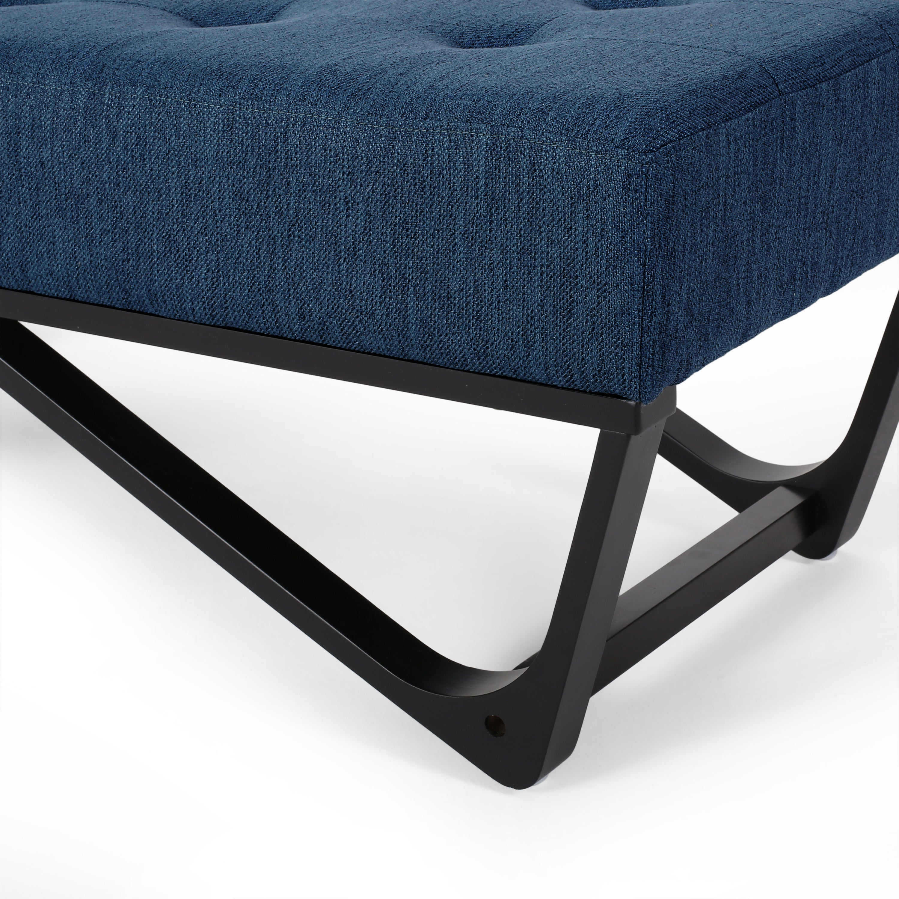 Navy blue Ottoman - Grand Goldman Shop