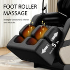 Massage Chair Recliner with Zero Gravity with Full Body Air Pressure - Grand Goldman Shop