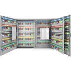 Stylish 400 Key Adjustable Key Cabinet With Key Lock - Available at Grand Goldman