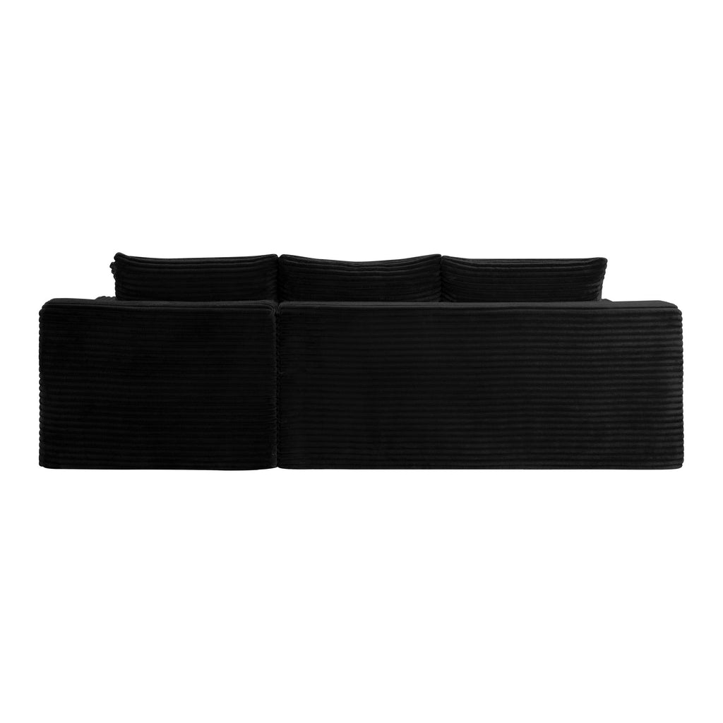 106.3' Cloud Modular Sectional Sofa Couch with L-Shape Chaise,Modern Minimalist Upholstered Couches for Living Room Bedroom,Deep Seat Corner Couch,No Assembly Required - Grand Goldman Shop