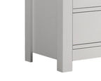 Cassini 51' White 6-Drawer Dresser - Grand Goldman Shop