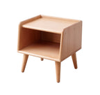 Pure Solid Wood Bedside Cabinet Modern Simple Nightstands European Beech Bedside Cabinet Nordic Bedroom Solid Beech Storage Cabinet 0.4m - Grand Goldman Shop