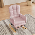 Pink Teddy Rocking Armchair - Grand Goldman Shop