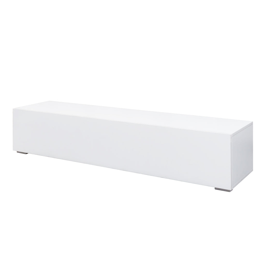 Modern Entertainment Center with Storage   Media Console for Living Room - Grand Goldman Shop