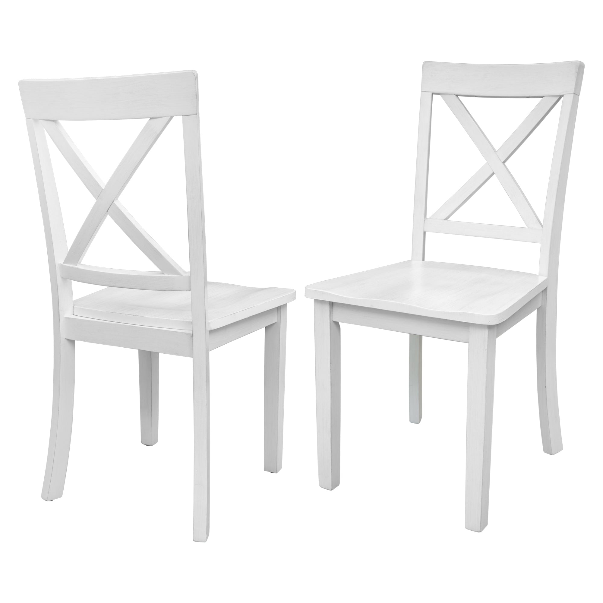 Orisfur. 5 Pieces Dining Table and Chairs Set for 4 Persons, Kitchen Room Solid Wood Table with 4 Chairs - Grand Goldman Shop