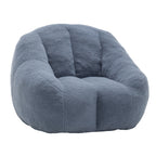 Comfy Bean Bag Chair with Memory Foam Filler – Tufted Soft Stuffed Bean Bag Sofa for Dorm, Apartment, or Living Room – Light Blue - Grand Goldman Shop