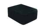 373-001/ottoman//black/plush - Grand Goldman Shop