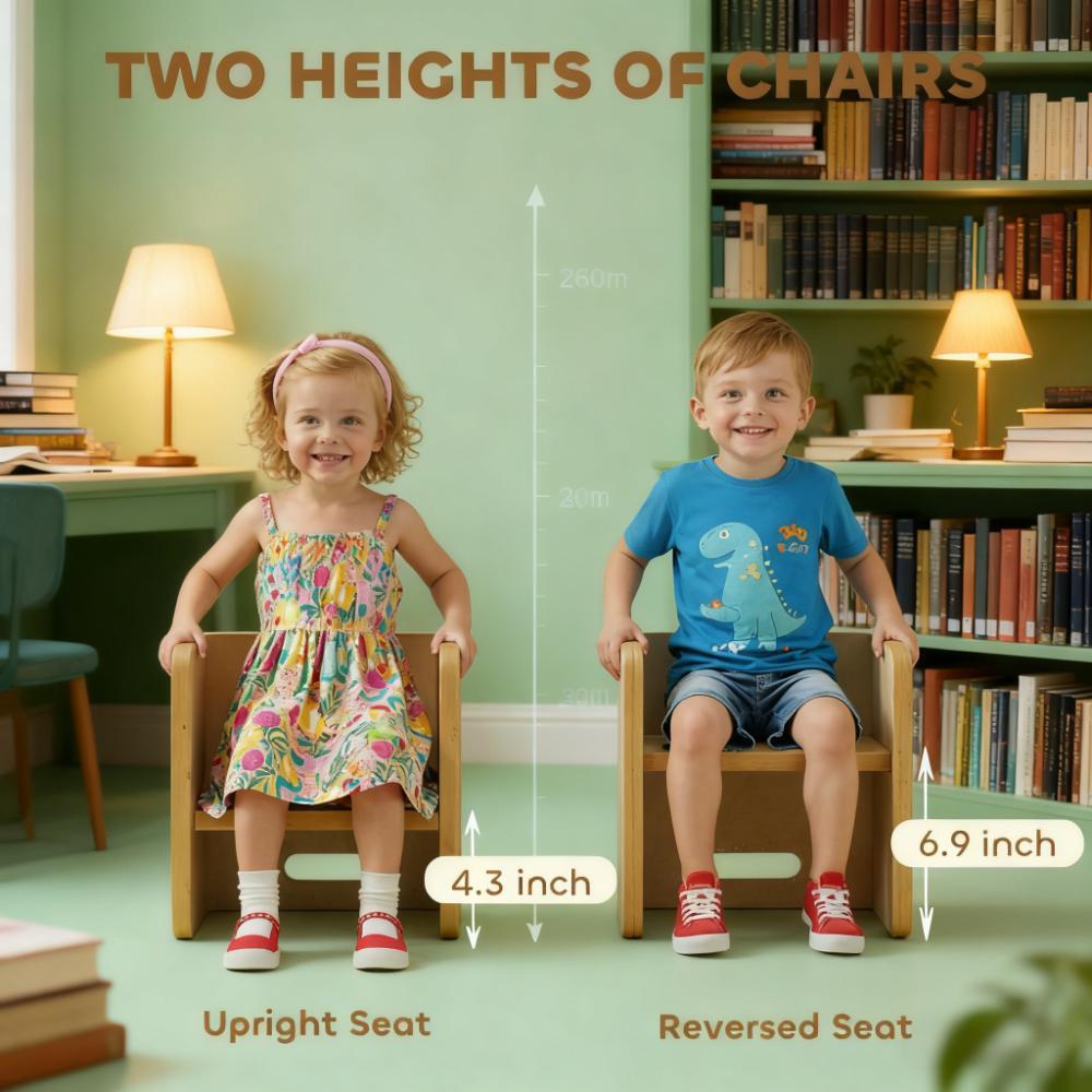 Height Adjustable Toddler Table and Chair Set | Premium Home Decor - Grand Goldman
