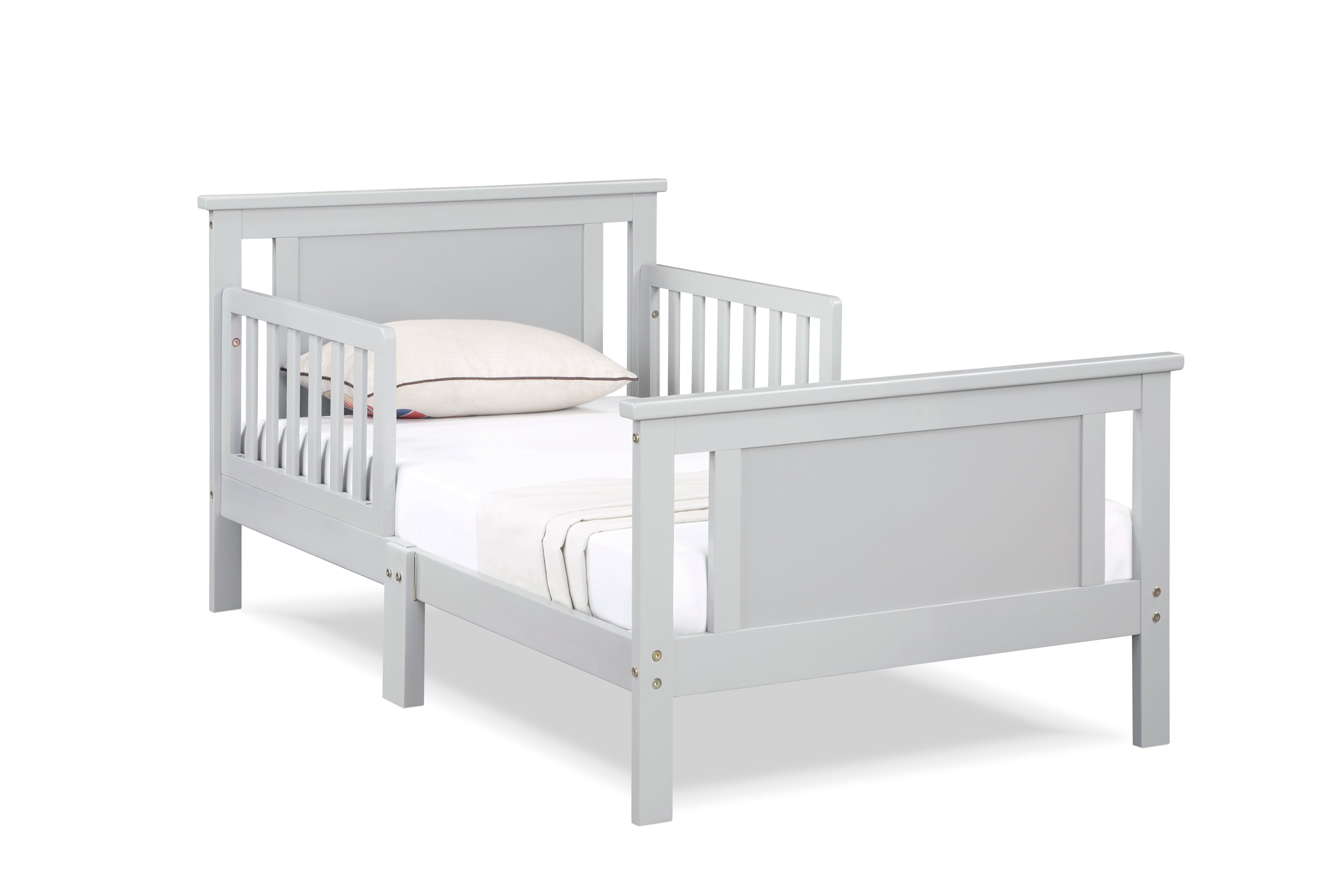 Connelly Reversible Panel Toddler Bed Gray/Rockport Gray | Premium Home Decor - Grand Goldman