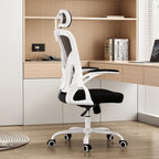 Ergonomic Office Chair, Home Office Desk Chair with Headrest, High Back Computer Chair with Armrests and Adjustable Lumbar Su