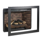 33 inch Infrared Electric Fireplace with Removable Trim kit Insert, Touch Panel Home Decor Heater, Smokeless Firebox With Fire Crackling Sound - Grand Goldman Shop
