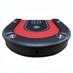 INO Design 71 inches Foldable Poker Table Portable for Casion Texas Hold'em Games with Red Felt - Grand Goldman