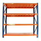 Garage shelves Heavy Duty - 4400 lbs garage storage 4 levels, adjustable metal shelving units and storage, industrial shelves utility shelves for commercial store tools gym - Grand Goldman Shop
