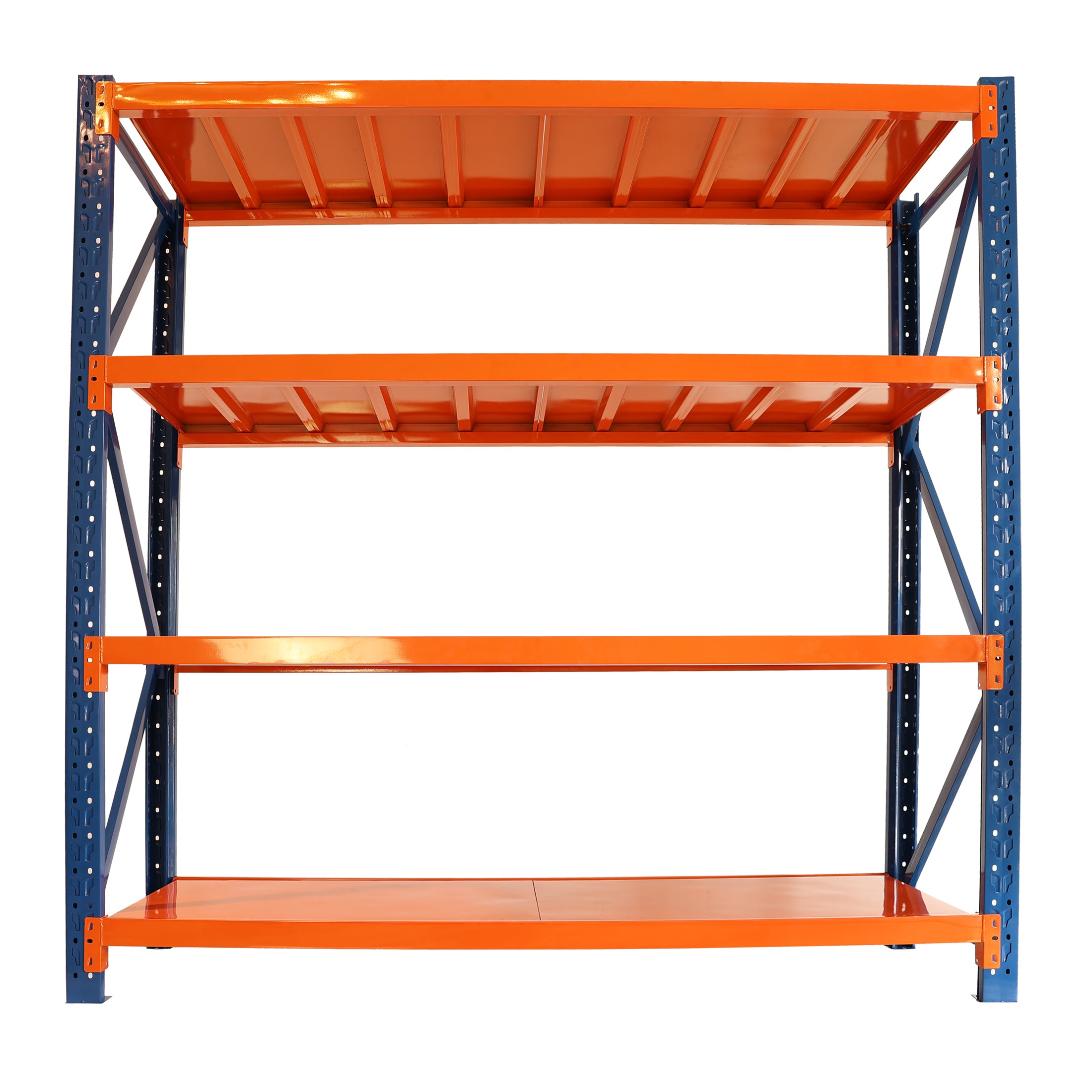 Garage shelves Heavy Duty - 4400 lbs garage storage 4 levels, adjustable metal shelving units and storage, industrial shelves utility shelves for commercial store tools gym - Grand Goldman Shop