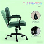 Office Chair, Adjustable for Home & Office, Comfy Seating with Stylish Retro Vibe - Grand Goldman