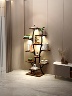 (Vase Shape) Plant Stand Indoor with Grow Lights, Indoor Plant Shelf, Metal Plant Flower Holder Stand, Vase Shape Plant Rack for Home, Patio, Plant Stand, Plant Stand Indoor - Grand Goldman Shop