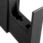 Gun Safe, Slider Handgun Gun Safe with Fingerprint/Password/Key, 3-Way Quick Access Firearm Case Box with Lighting for 1 Pist