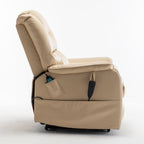 Lounge chair lift chair relax sofa chair sitting room furniture sitting room power supply elderly electric lounge chair (180 degree lying flat) - Grand Goldman Shop