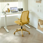 Ergonomic Color Office Chair 350LBS, Home Office, Mesh Back, Integrated Molded Foam, Comfortable Sitting, Flipping Armrest, F