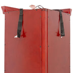 Corner Curio Cabinet Lighted Corner Display, Glass Display Shelf Shelving Bar cabinet with Tempered Glass Door, Bar Cabinet,Cabinet with Adjustable Shelf Glass Cabinet Shelves Bead Bulb Included - Grand Goldman Shop