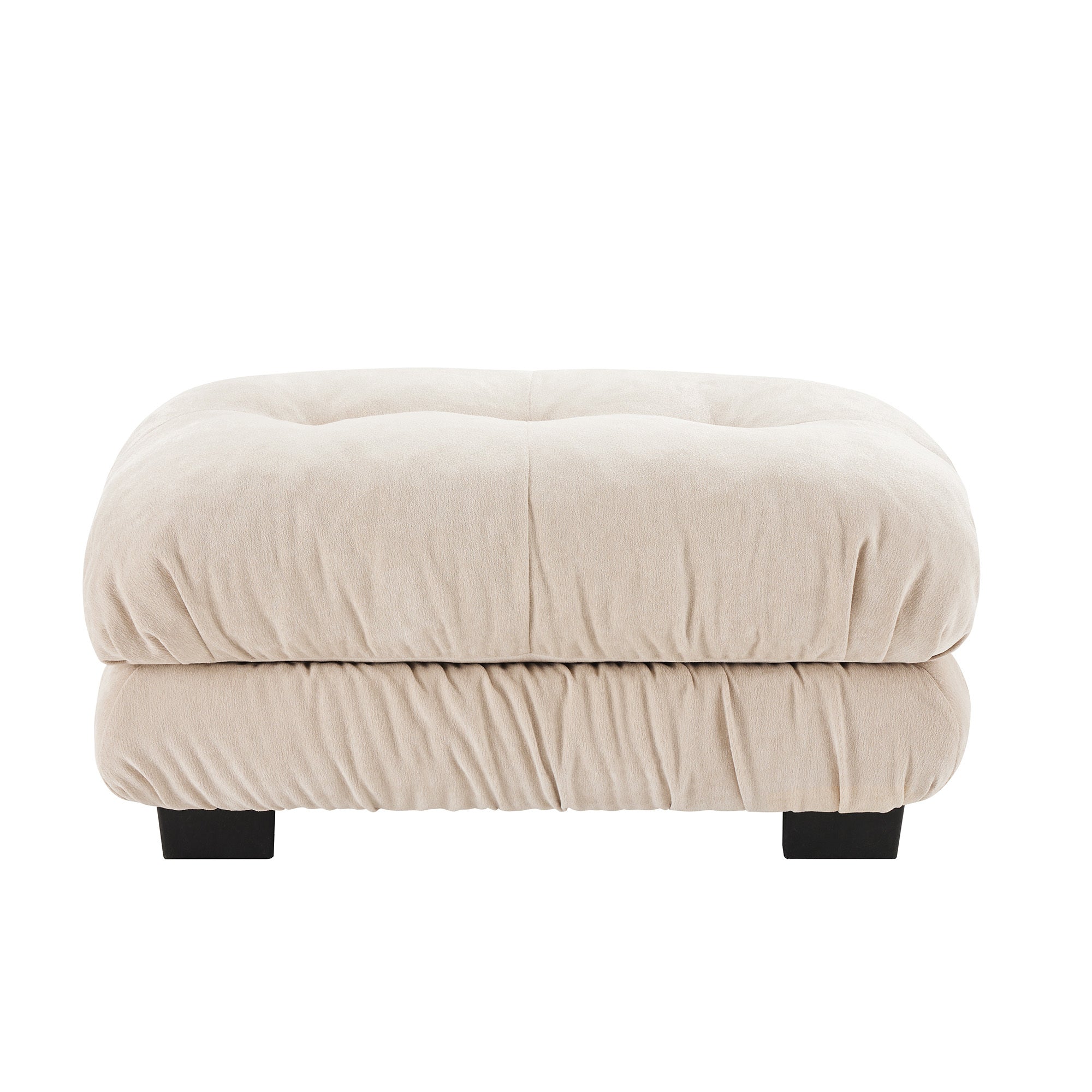27 Ottoman - Light Coffee - Grand Goldman Shop