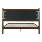 Modern Queen Bed Frame Set with 2 Nightstands, Light Gray Wood Platform Bed with Headboard and Matching Bedside Tables for Bedroom - Grand Goldman Shop