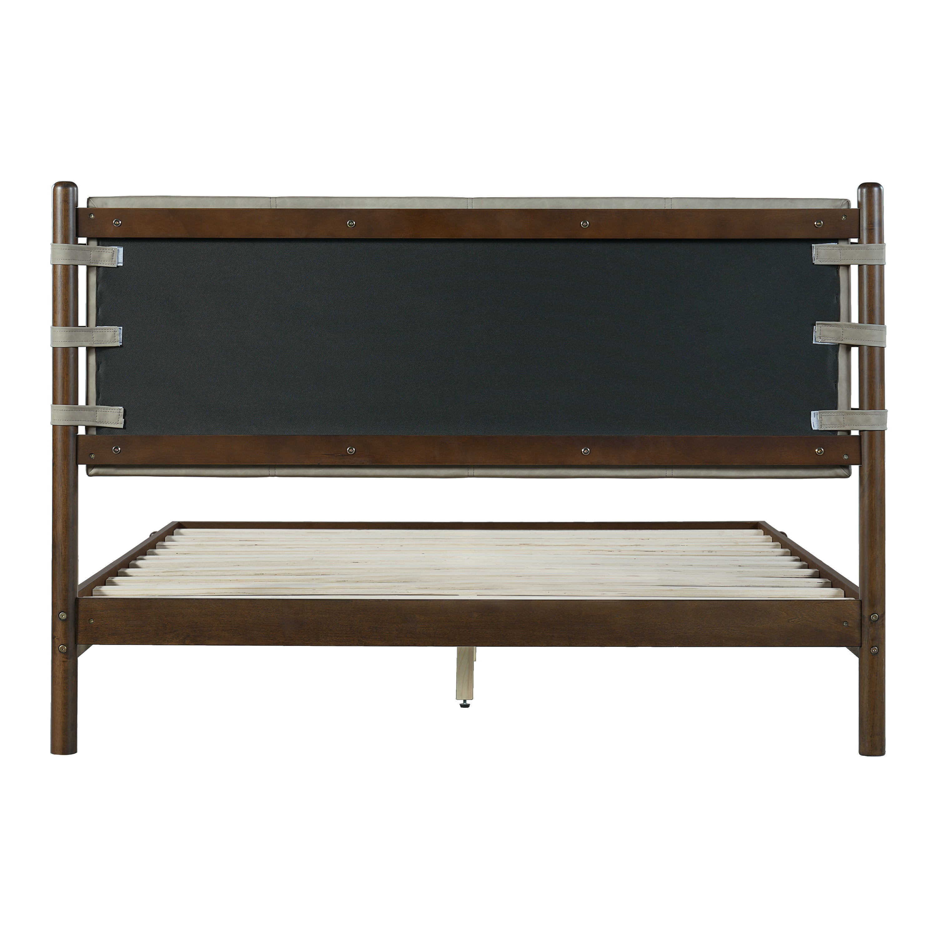 Modern Queen Bed Frame Set with 2 Nightstands, Light Gray Wood Platform Bed with Headboard and Matching Bedside Tables for Bedroom - Grand Goldman Shop