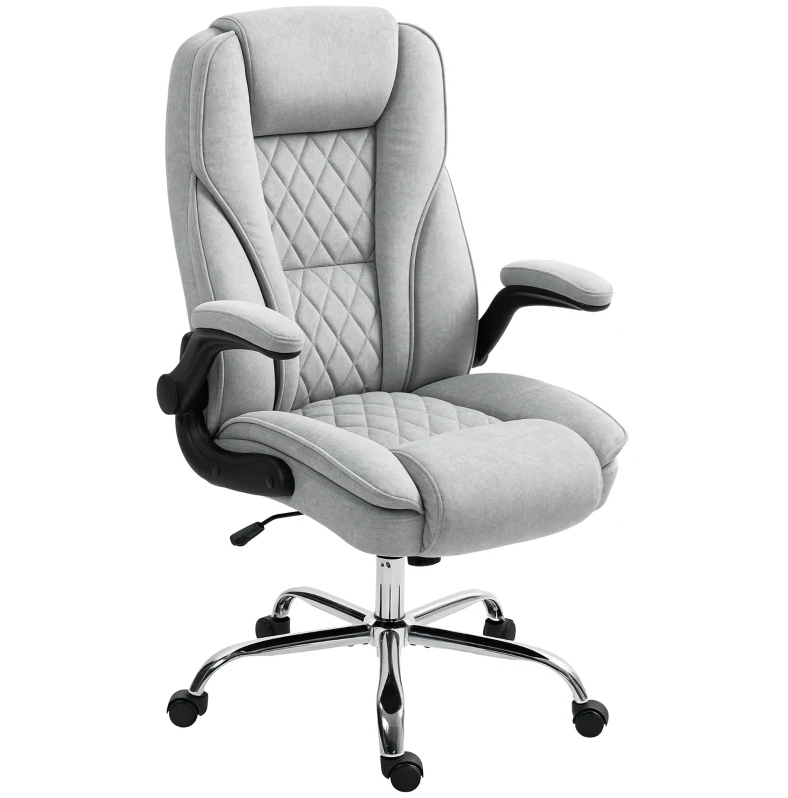 High-Back Office Chair, Adjustable Ergonomic Design for Home & Office | Premium Home Decor - Grand Goldman