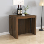 Modern Multifunctional Extendable Dining Table with Outlet, Space Saving Expanding Table with Storage for Party, Weddings, Meetings, Celebrations - Grand Goldman Shop