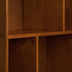 Draper Mid Century Wide Bookcase and Storage Unit | Premium Home Decor - Grand Goldman