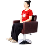 Salon Chair for Hair Stylist 360° Swivel with Heavy Duty Hydraulic Pump, Max Load Weight 330 lbs, Spa Beauty Equipment for Ba