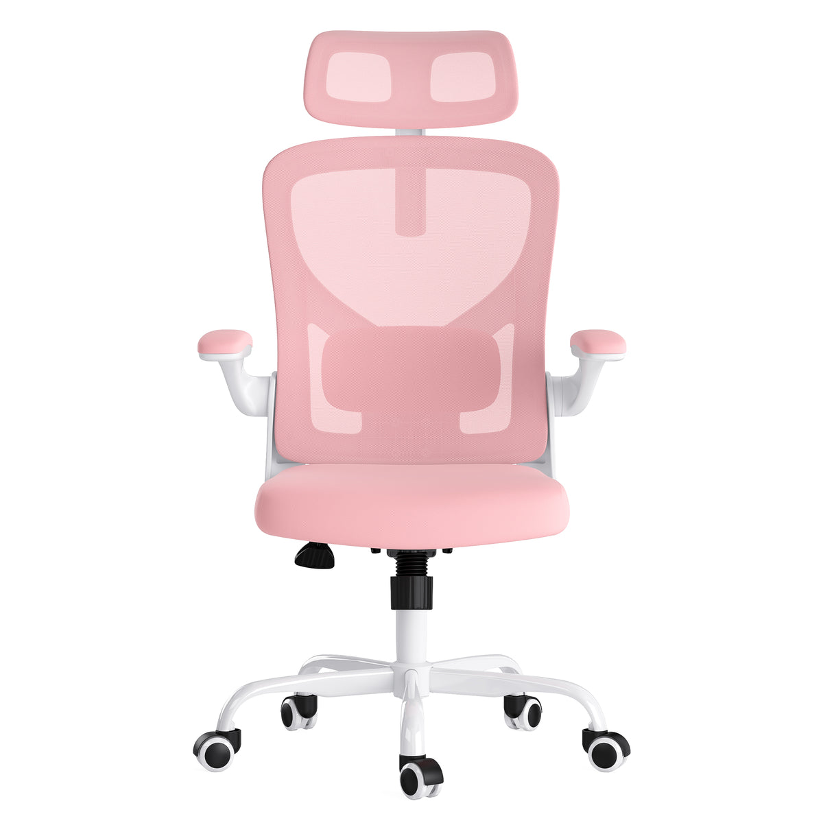 Ergonomic Office Chair, Home Office Desk Chair with Headrest, High Back Computer Chair with Armrests and Adjustable Lumbar Su