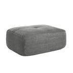 Hamlet LSF&RSF Corner Sofa W/Pillows Corduroy- Grey - Grand Goldman Shop
