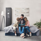 5.51 CUBIC FT TALL BIOMETRIC RIFLE SAFE | Premium Home Decor - Grand Goldman
