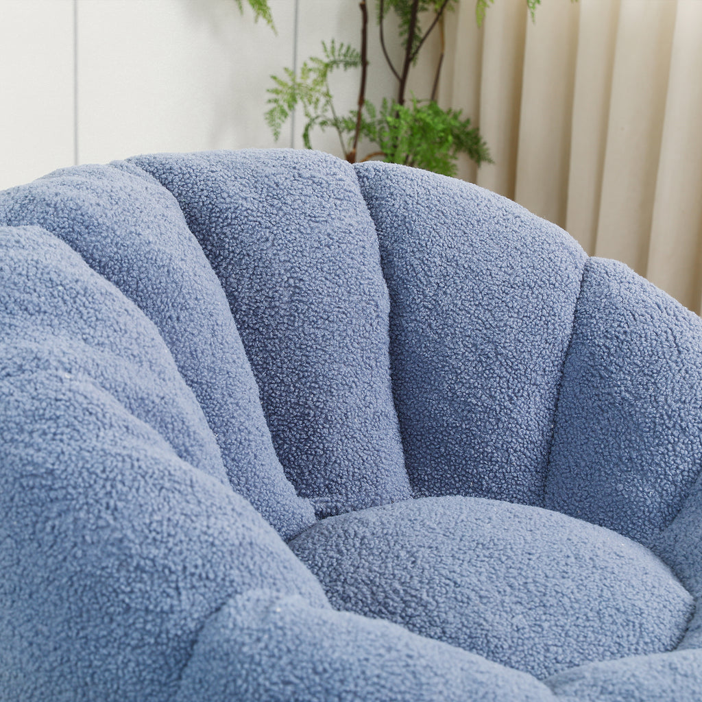 Bean Bag Chair, Bean Bag Sofa Chair with Armrests Stuffed High-Density Foam, Lazy Sofa Comfy Chairs BeanBag Chair for Adults in Living Room,Bedroom Reading - Grand Goldman Shop