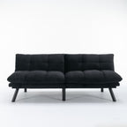 Black Convertible Folding Modern sofa Bed - Grand Goldman Shop