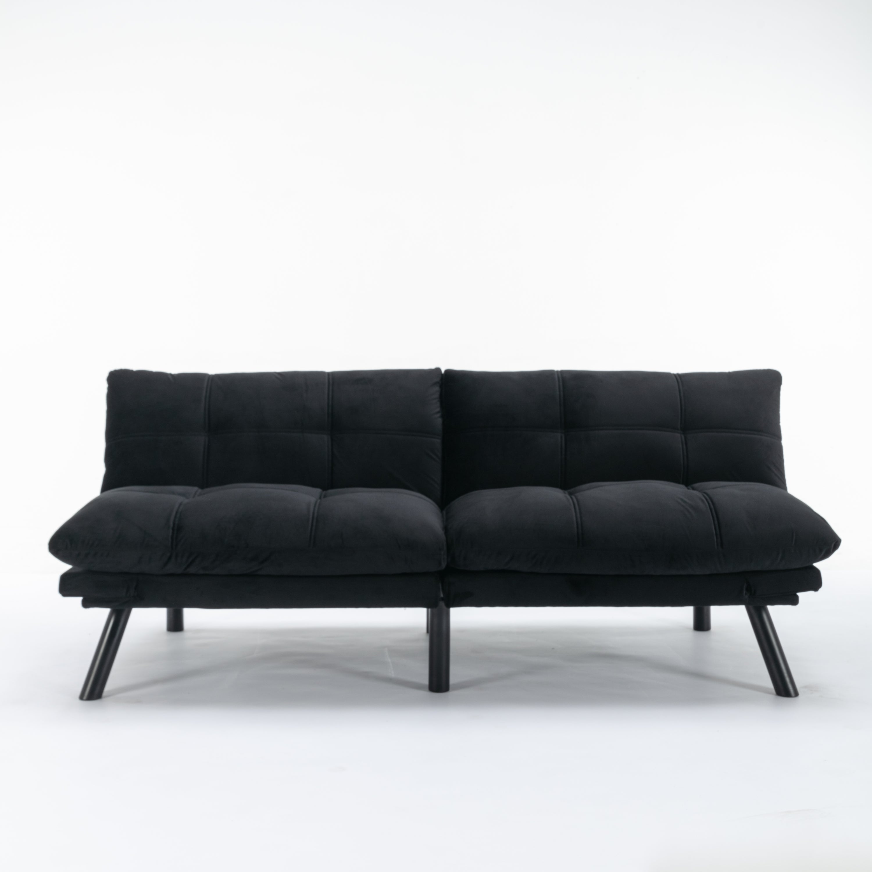 Black Convertible Folding Modern sofa Bed - Grand Goldman Shop