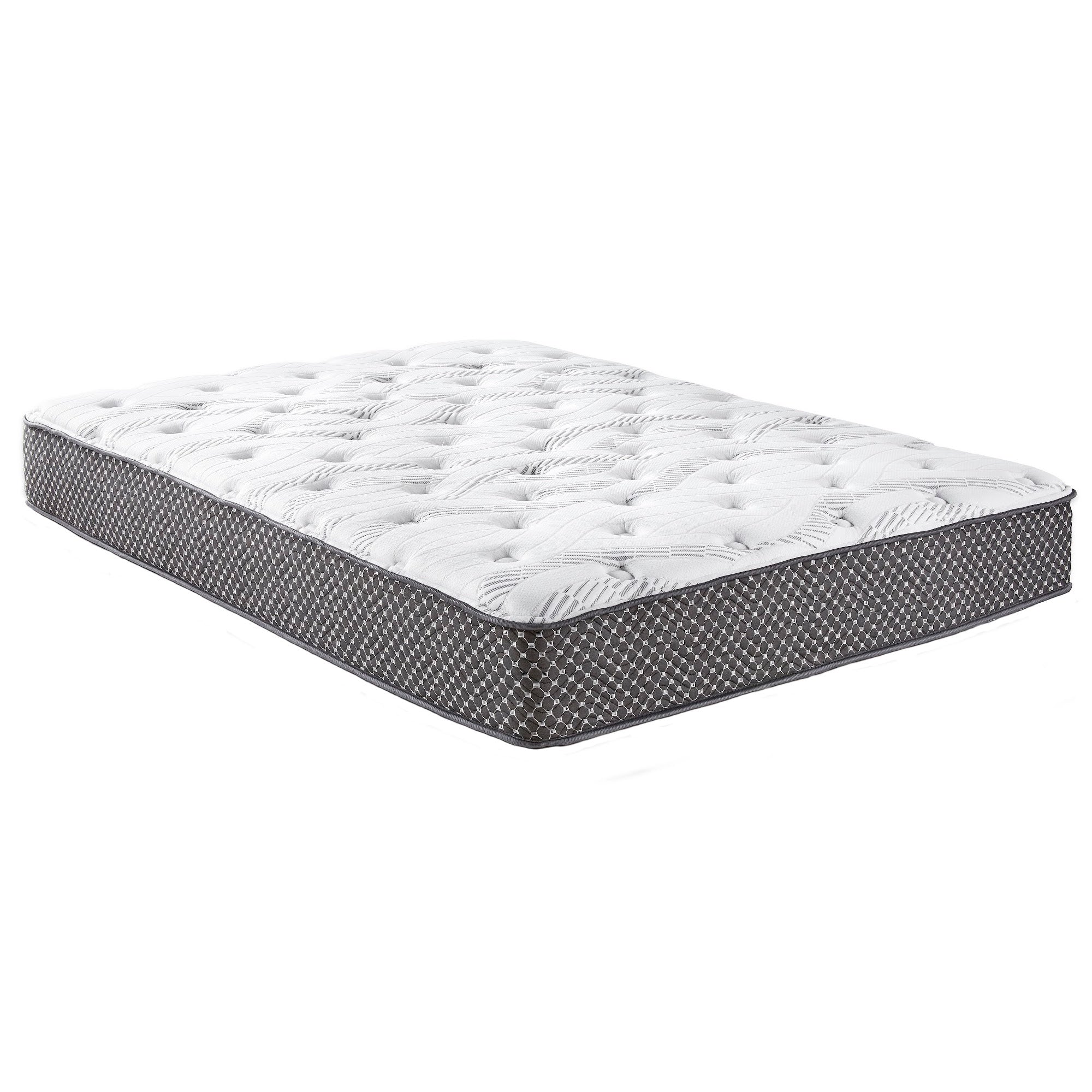 10' Quilted Hybrid Twin Mattress, Medium Firm - Grand Goldman Shop