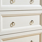 Farmhouse 6 Drawers Dresser for Bedroom, Wood Rustic Wide Chest of Drawers, Storage Dressers Organizer for Bedroom, Living Room, Hallway - Grand Goldman Shop