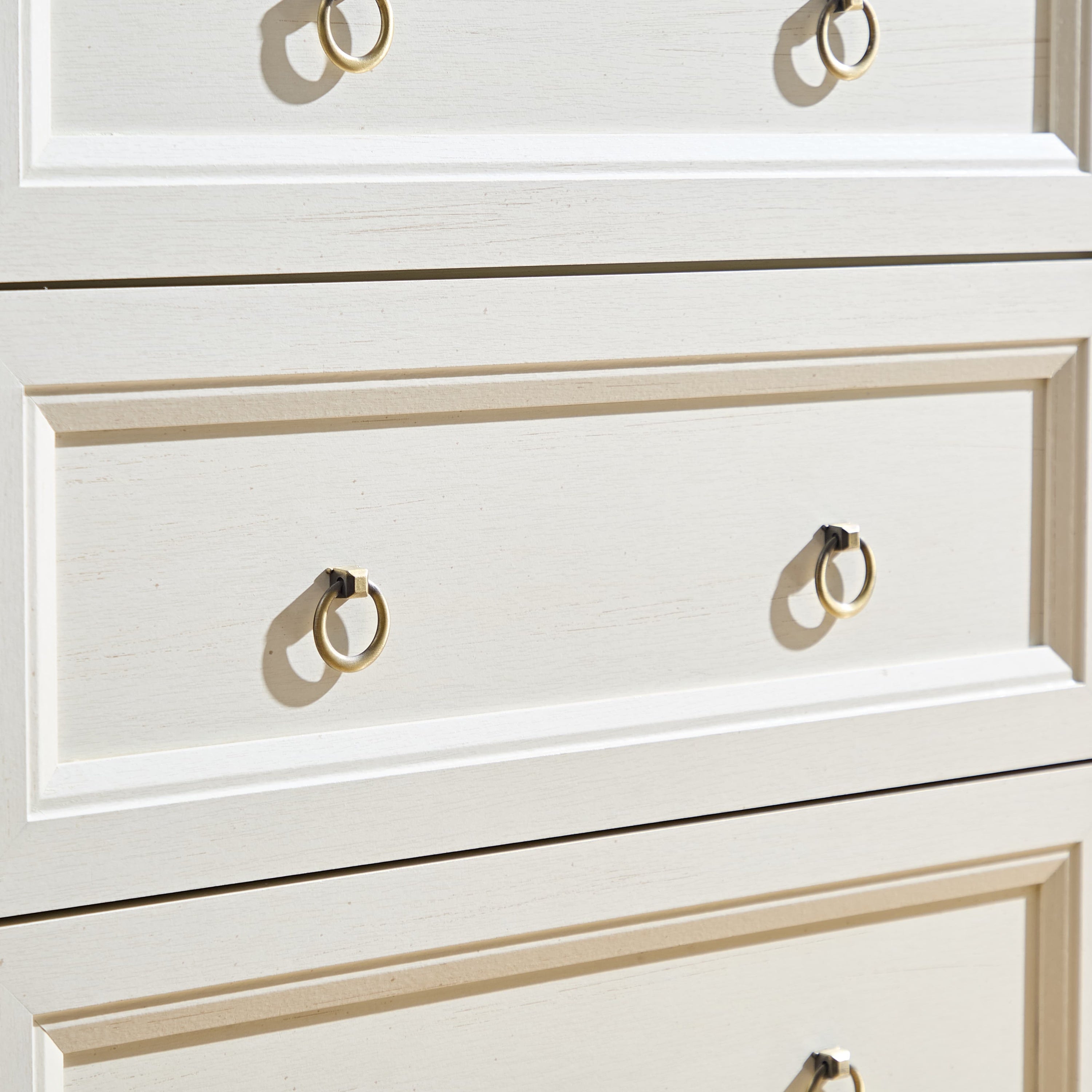 Farmhouse 6 Drawers Dresser for Bedroom, Wood Rustic Wide Chest of Drawers, Storage Dressers Organizer for Bedroom, Living Room, Hallway - Grand Goldman Shop