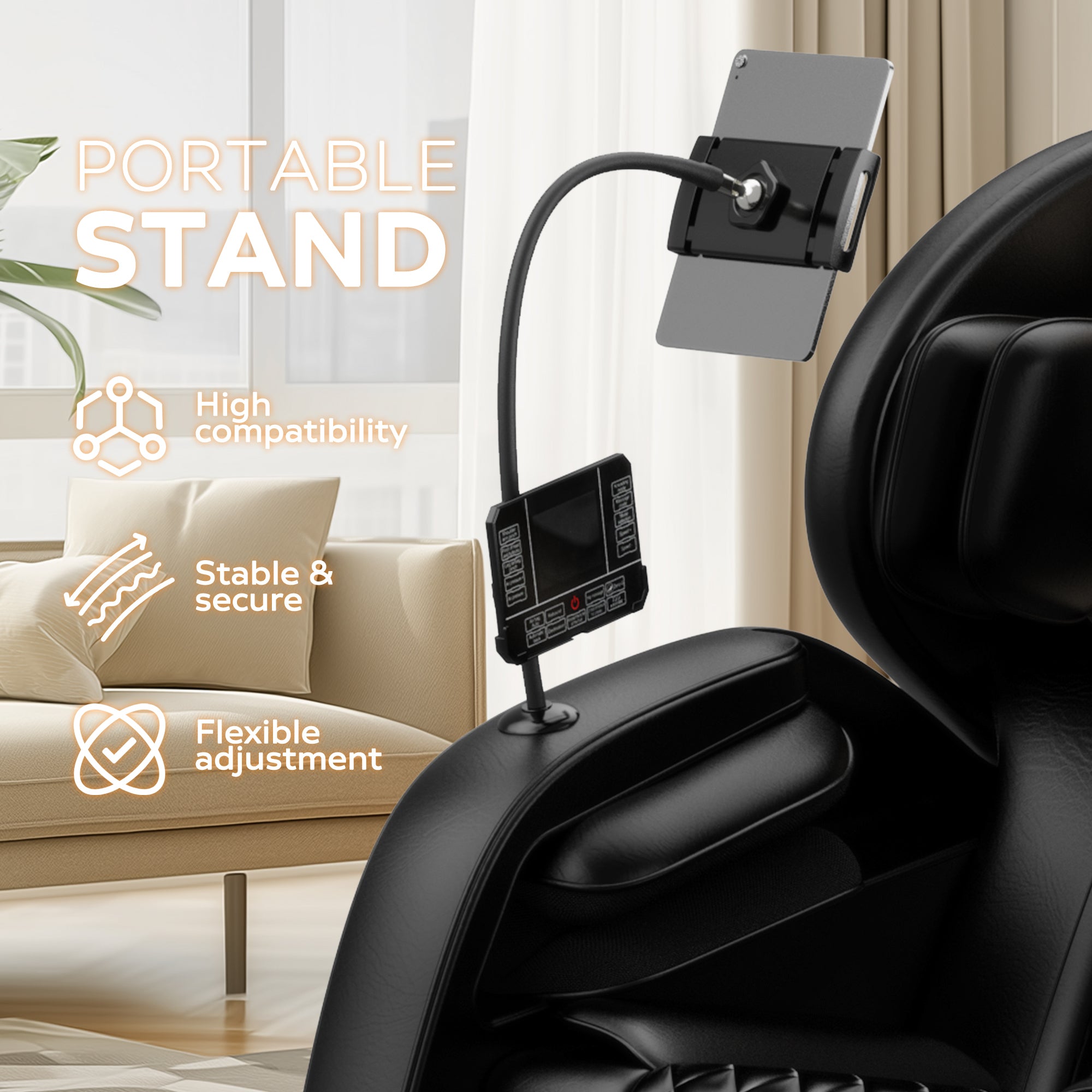 2024 Massage Chair Recliner with Zero Gravity with Full Body Air Pressure - Grand Goldman Shop