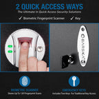 0 23 Cu Ft Top Opening Biometric Security Safe - Shop Quality Furniture at Grand Goldman