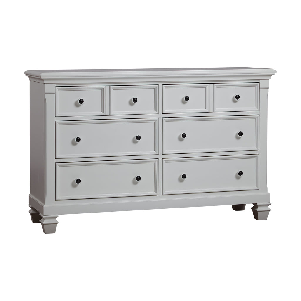 Glendale 6 Drawer Dresser Pure White - Grand Goldman