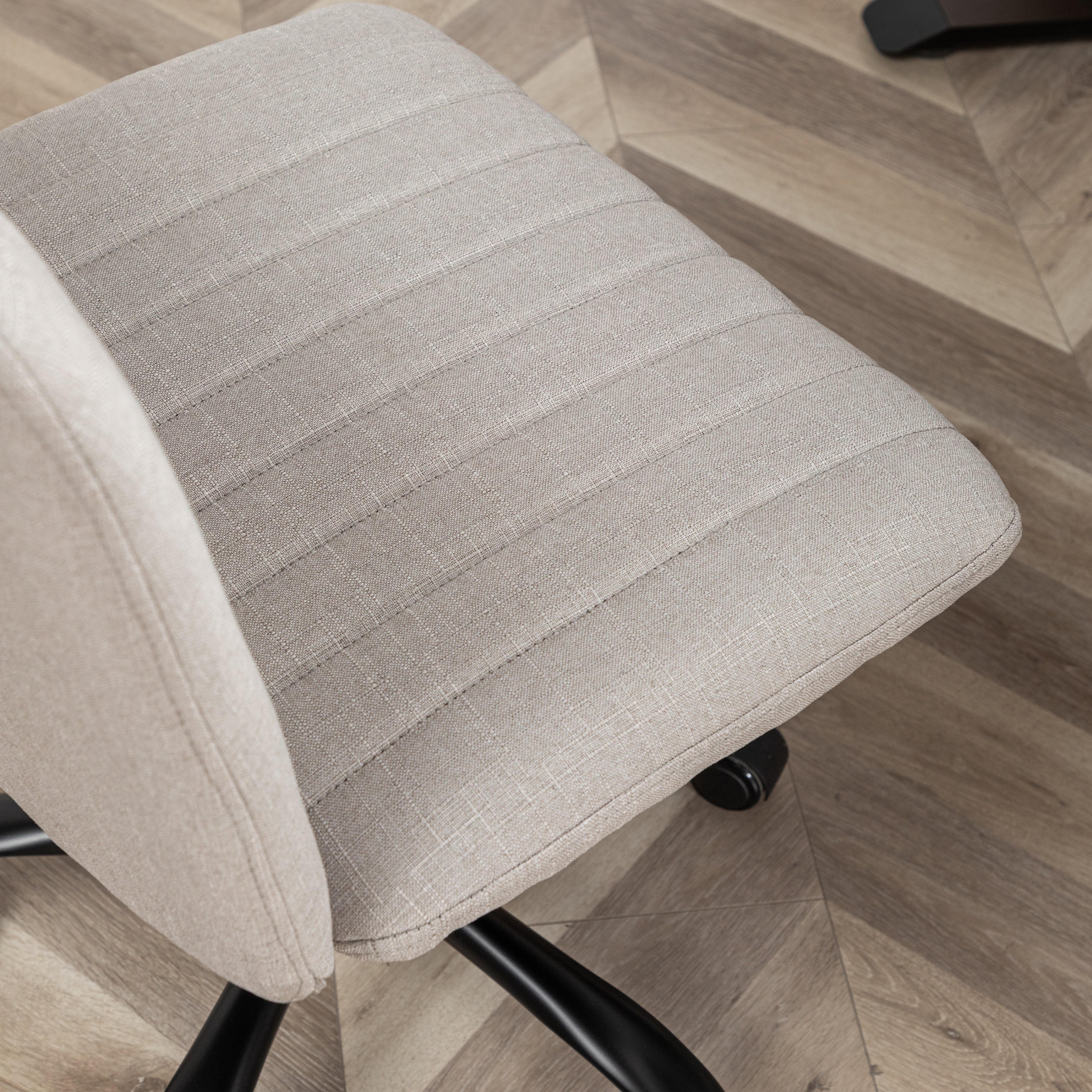 Masar Fabric Swivel Office Chair | Premium Home Decor - Grand Goldman