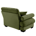 Milano Sofa LSF W/3 pillows - green - Grand Goldman Shop
