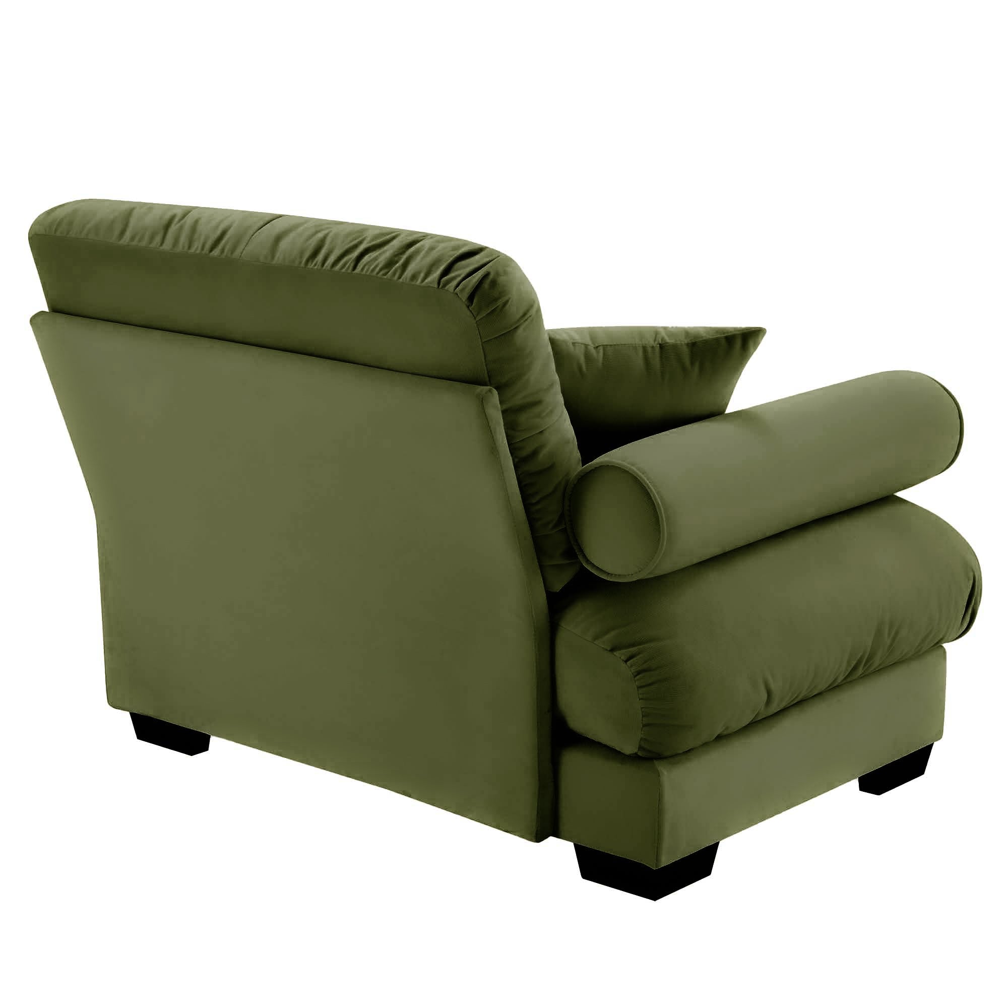 Milano Sofa LSF W/3 pillows - green - Grand Goldman Shop