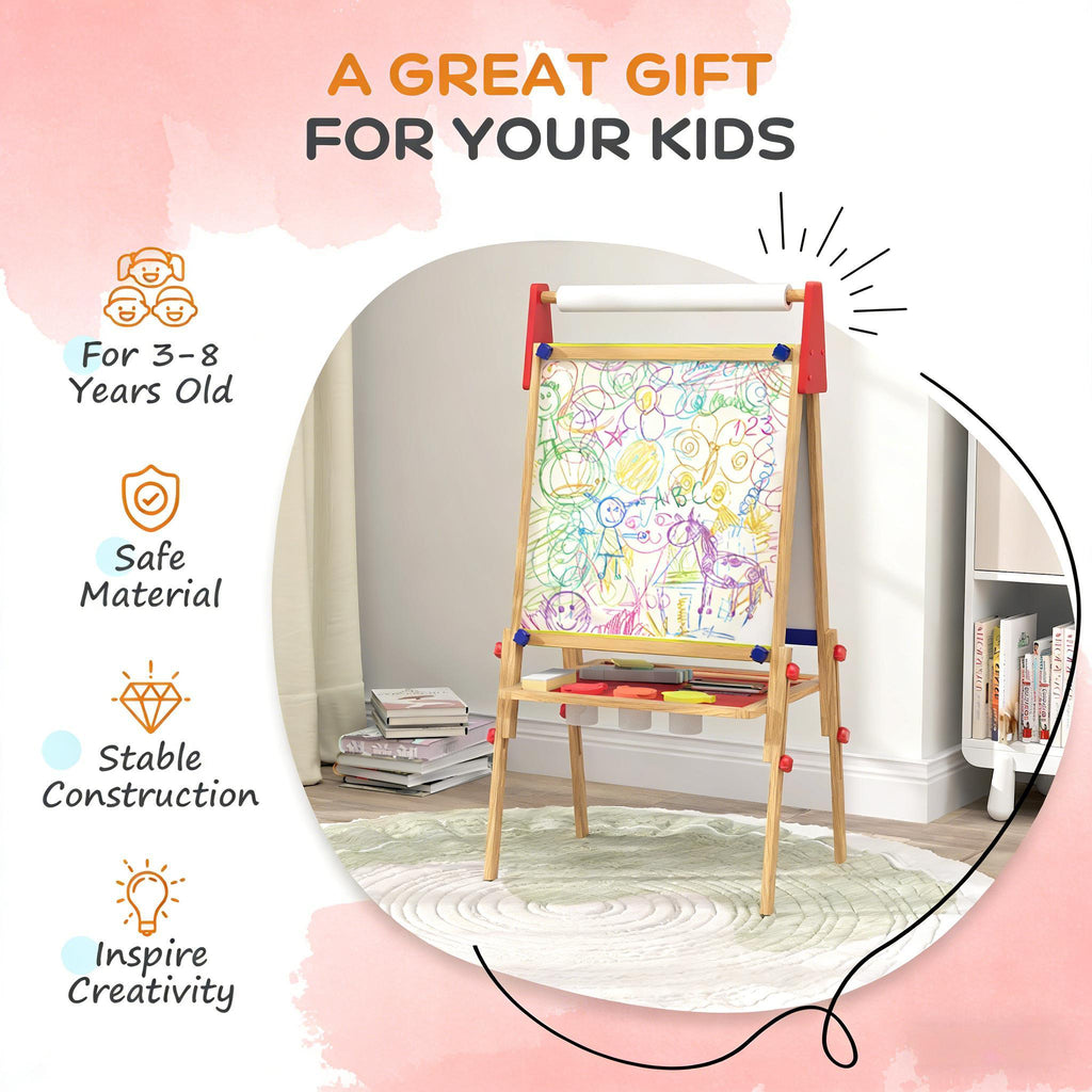 Kids Easel,3 in 1 Easel for Kids - Grand Goldman